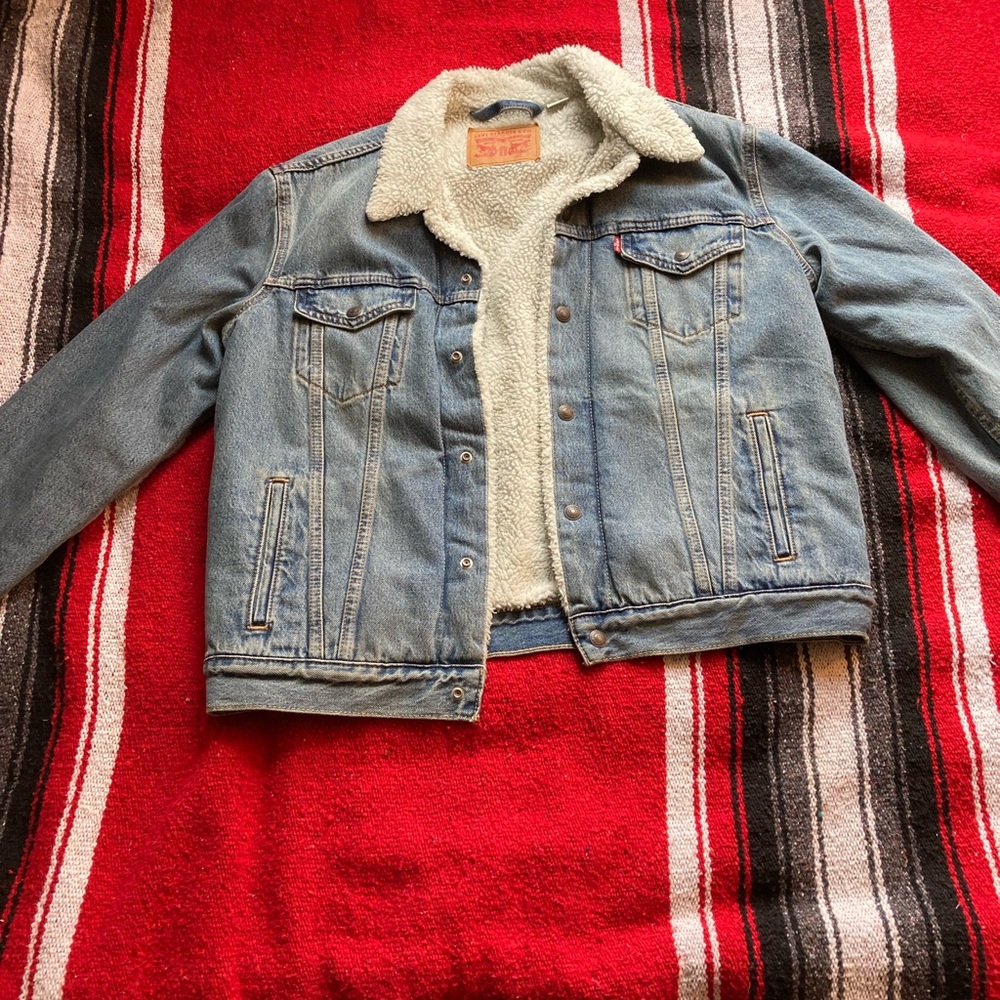 Levi’s denim Sherpa